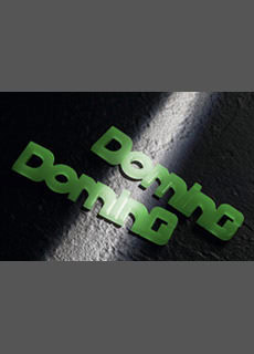 Doming phosphorescent