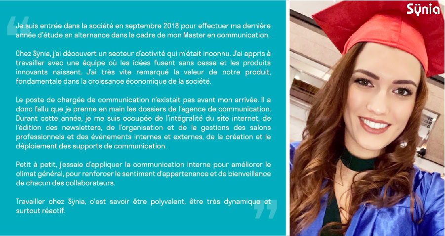 Temoignage_lea temoignage stagiaire synia rse social