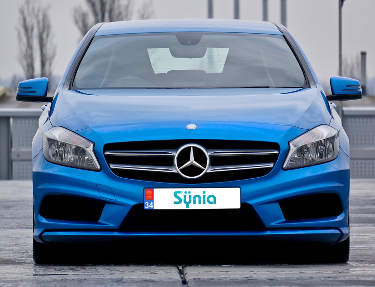 Autocollants pour plaque d’immatriculation