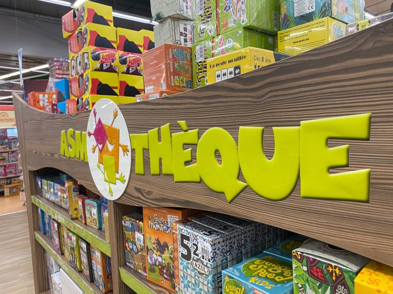 Etiquette personnalisée grand format en relief