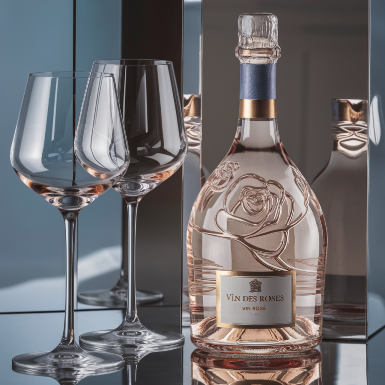 Doming verre moulé - Vin des roses